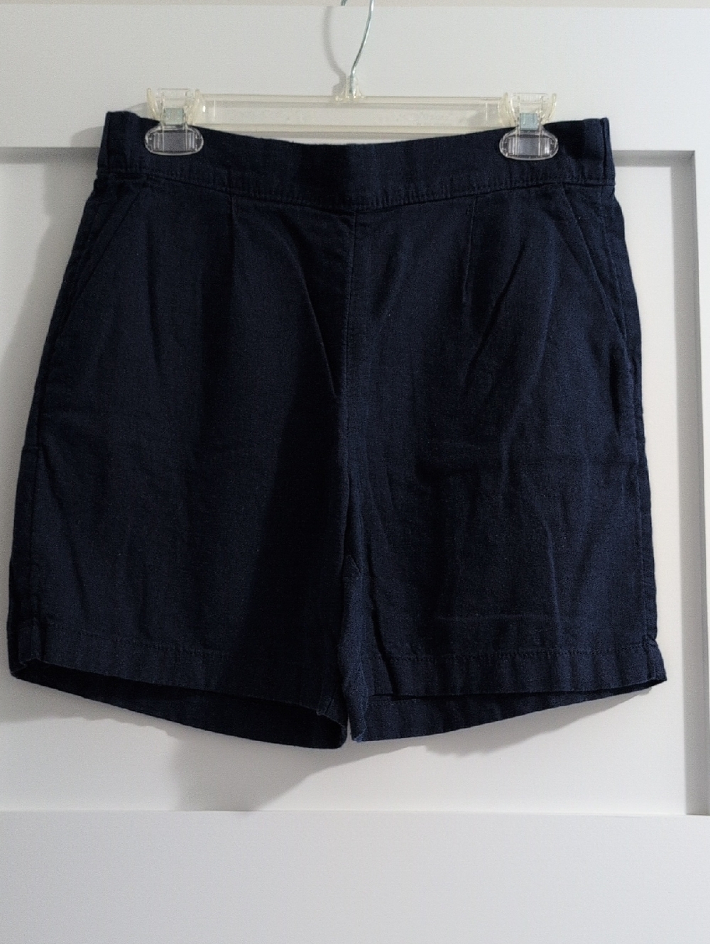 croft & barrow Navy Women’s Tailored Bermuda Shorts
